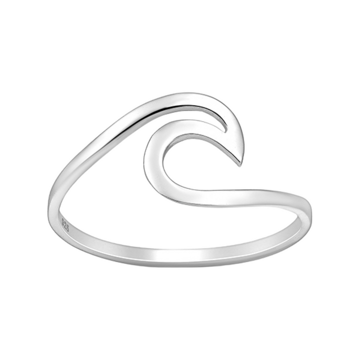 Wave Ring | Sterling Silver