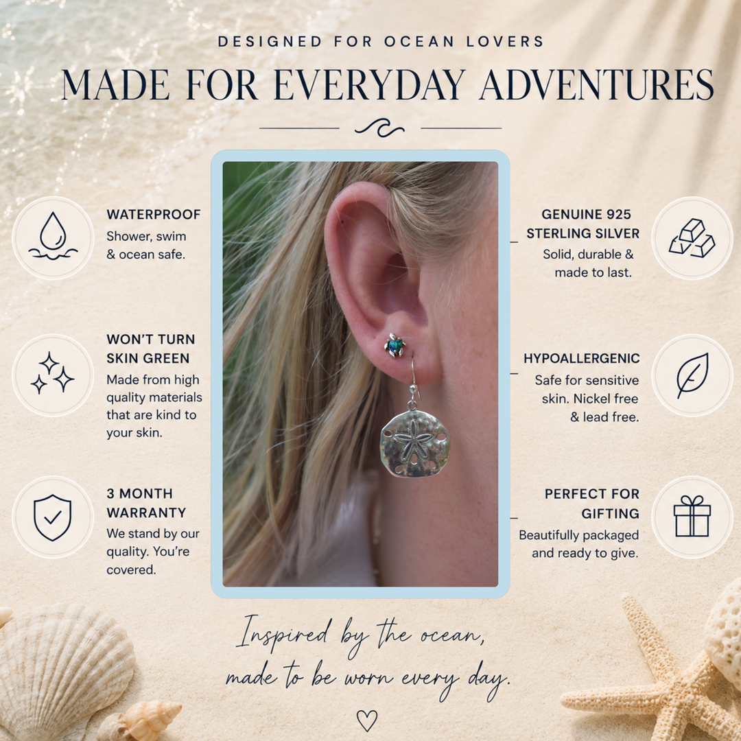 Sand Dollar Earrings
