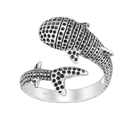 Whale Shark Ring | Sterling Silver