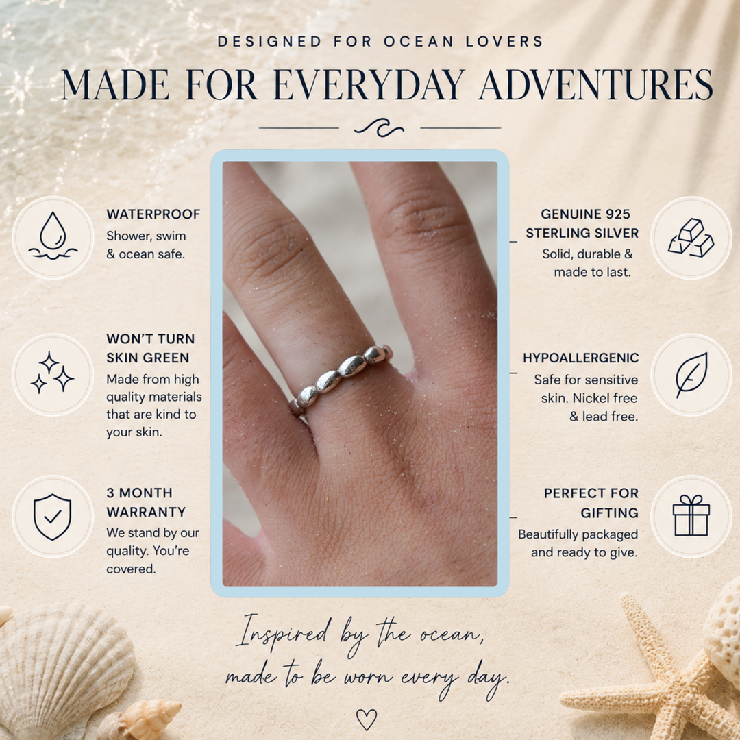 Pebble Ring | Sterling Silver