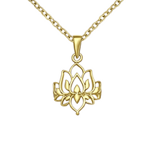Load image into Gallery viewer, Lotus Necklace