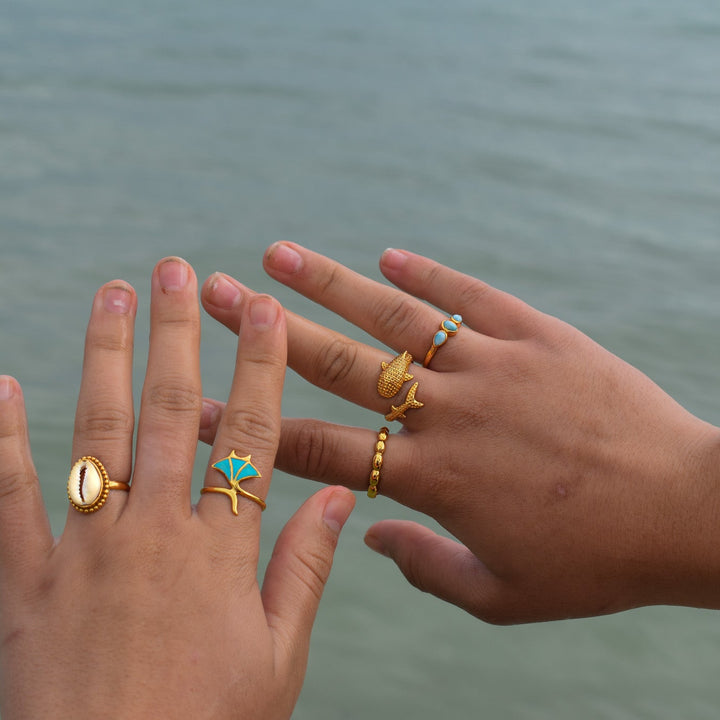 Pebble Ring | Gold Vermeil