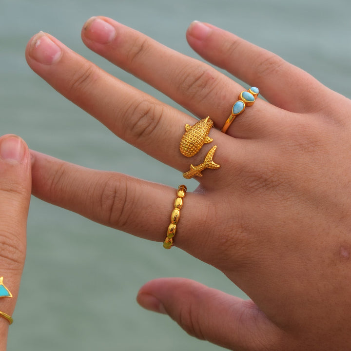 Pebble Ring | Gold Vermeil