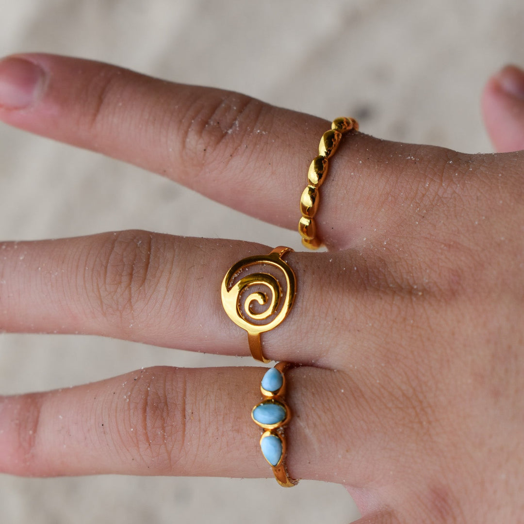 Pebble Ring | Gold Vermeil