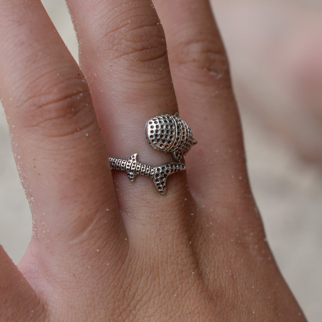 Whale Shark Ring | Sterling Silver