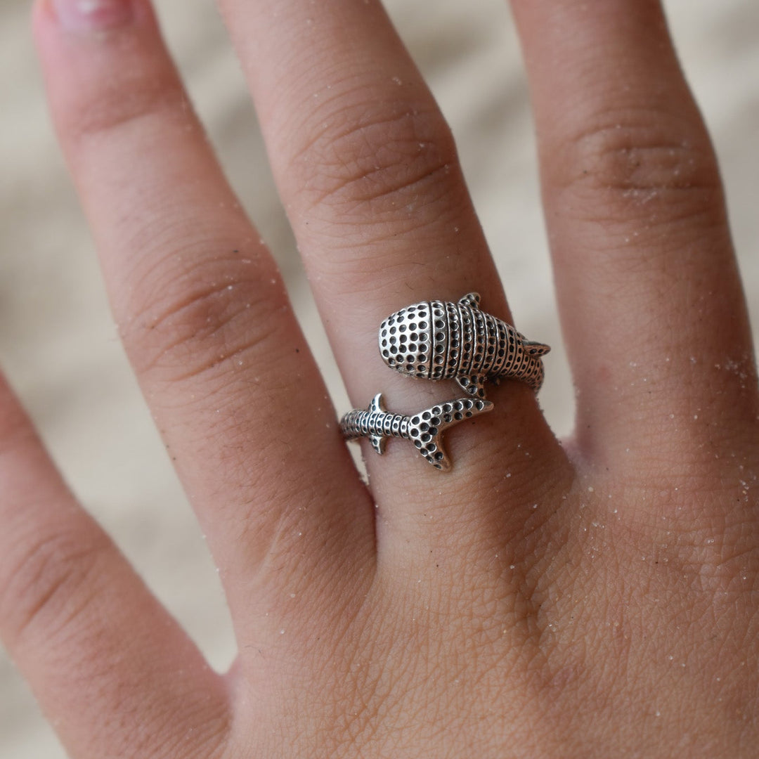 Whale Shark Ring | Sterling Silver