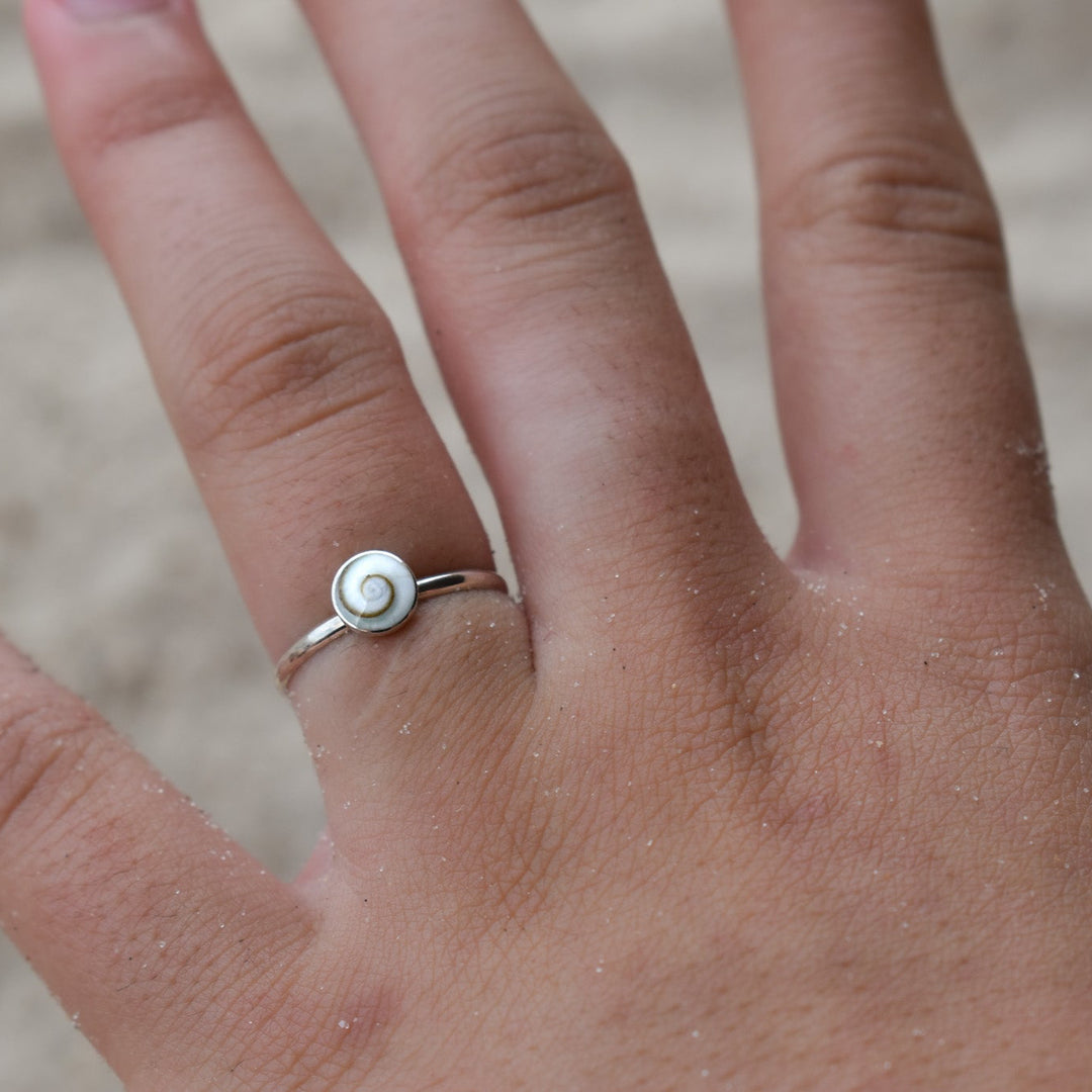 Shiva Shell Ring | Sterling Silver