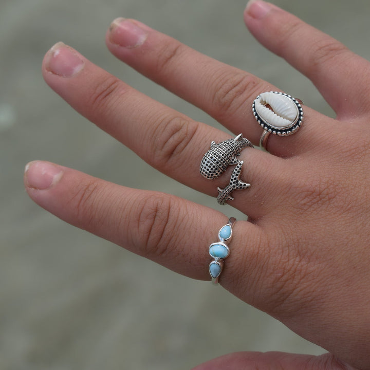 Whale Shark Ring | Sterling Silver