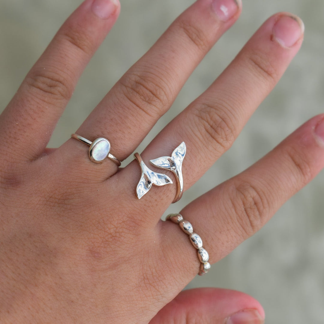 Mother of Pearl Ring | Sterling Silver