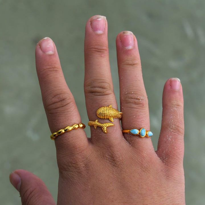 Pebble Ring | Gold Vermeil