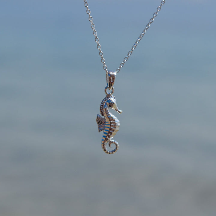 Seahorse Necklace | Sterling Silver
