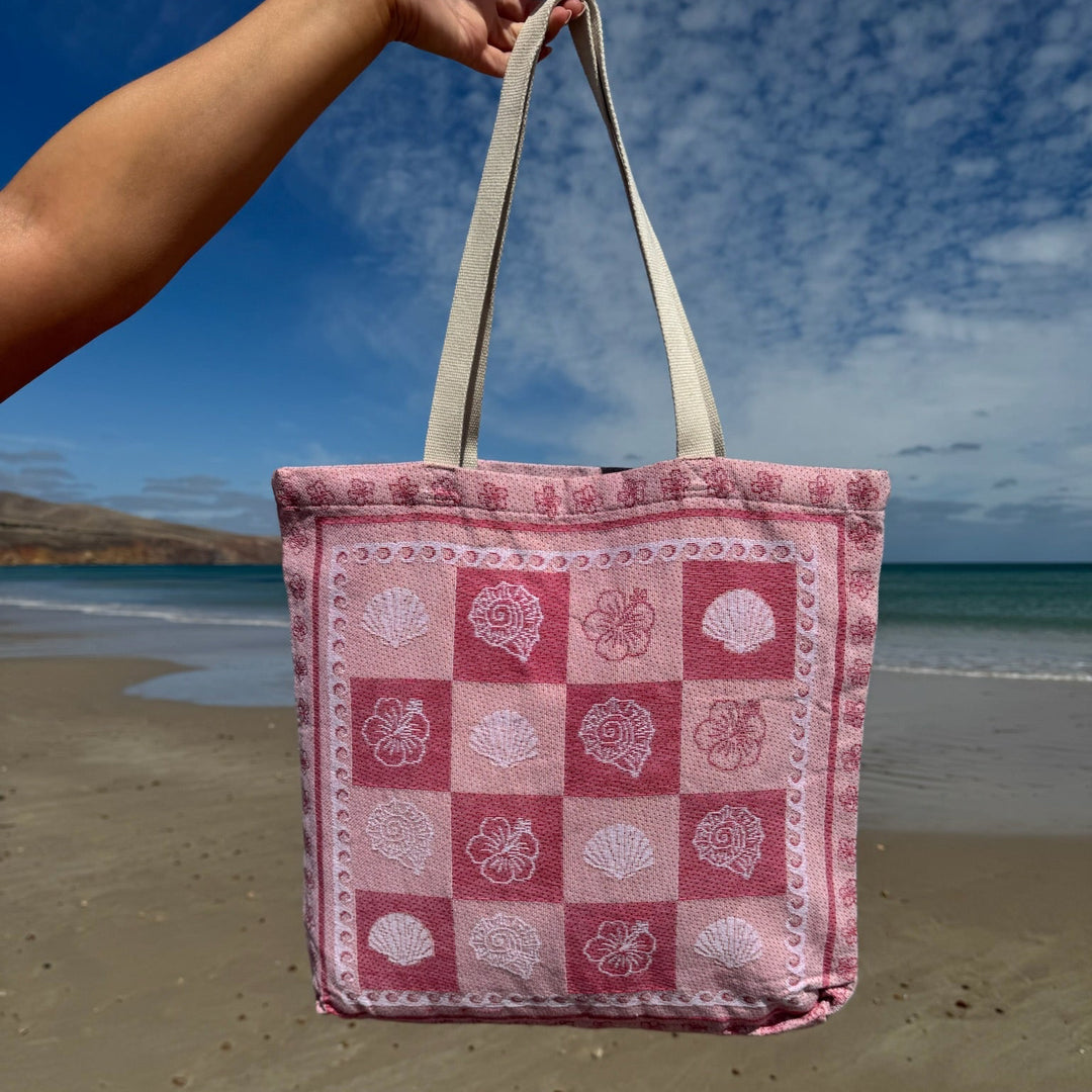Pink Tote Bag