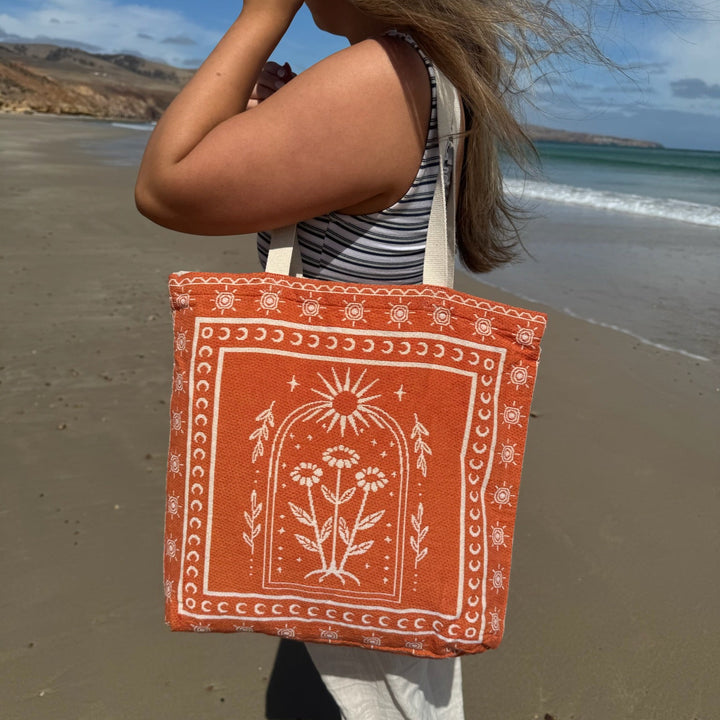 Orange Tote Bag
