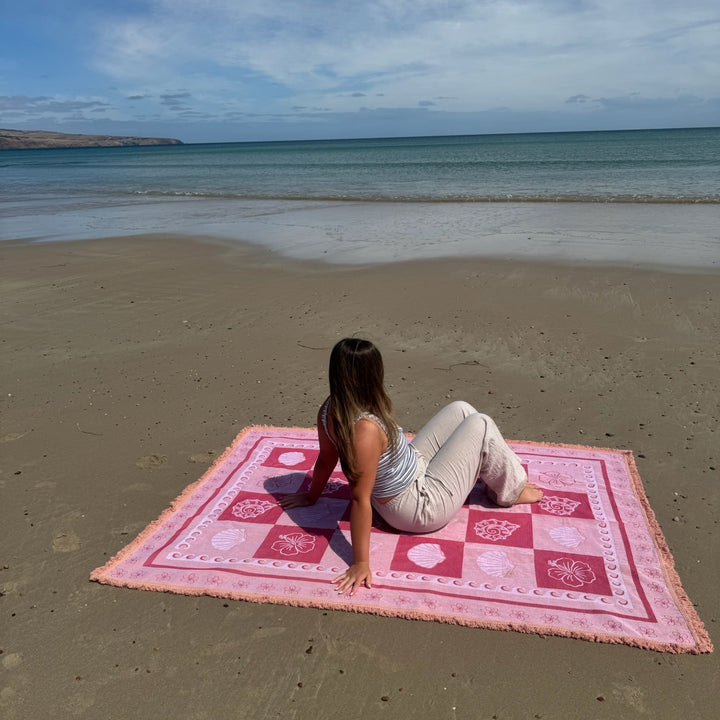 Pink Throw Rug