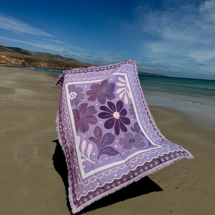 Purple Throw Rug
