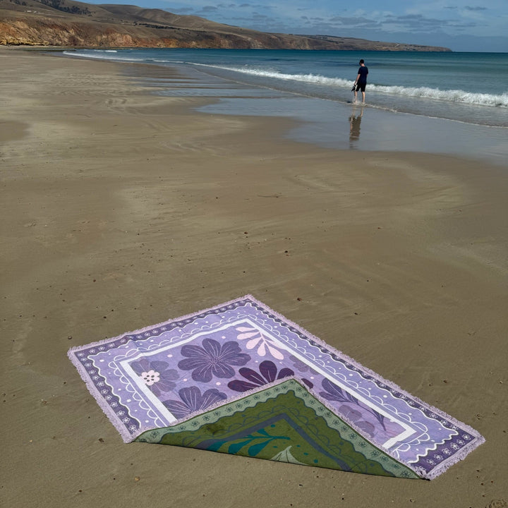 Purple Throw Rug
