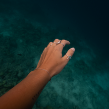 Load image into Gallery viewer, cowrie shell ring | waterproof ocean jewellery