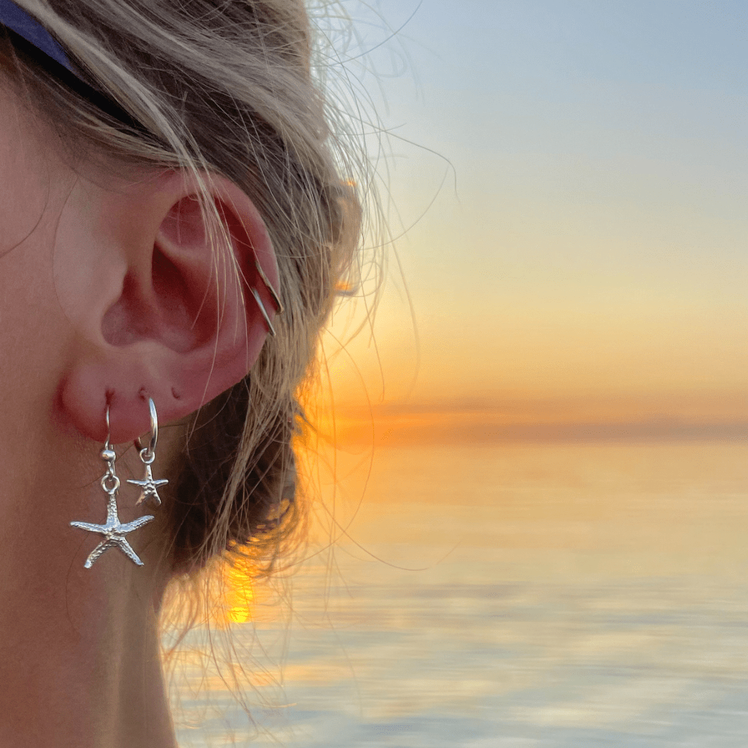 Waterproof ocean-inspired earrings for everyday wear