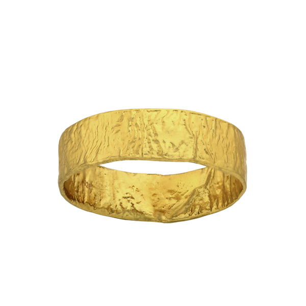 Diamond Bezel Shape Engagement Thick Gold Ring – Alev Jewelry