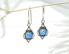 Load image into Gallery viewer, Blue Opalite Drop Earrings