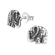 Load image into Gallery viewer, Patterned Elephant Ear Studs