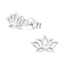 Load image into Gallery viewer, Lotus Ear Studs