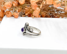 Load image into Gallery viewer, Boho Amethyst Ring