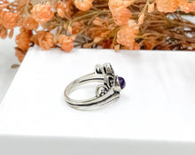 Load image into Gallery viewer, Boho Amethyst Ring