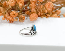 Load image into Gallery viewer, Blue Lotus Ring