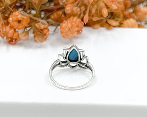 Blue Lotus Ring