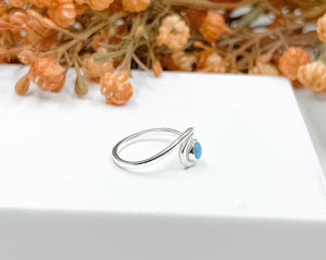 Blue Wave Ring