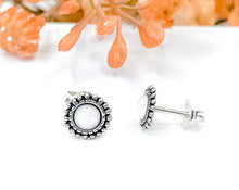 Load image into Gallery viewer, White Opalite Ear Studs