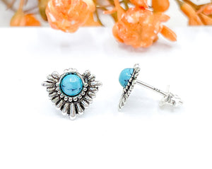 Turquoise Ear Studs
