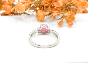 Celtic Pink Opal Ring