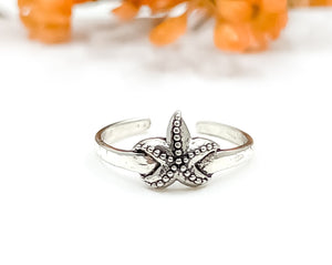 Starfish Toe Ring - Midi Ring