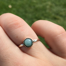 Load image into Gallery viewer, Amazonite Beaded Ring