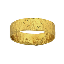 Load image into Gallery viewer, Gold Hammered Band