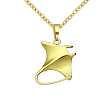 Load image into Gallery viewer, Gold Stingray Necklace