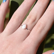 Load image into Gallery viewer, Dainty White Opal Ring